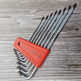 Mua Bộ Lục Giác Knurled Hoa Thị 8 Chi Tiết T6-T25- PB Swiss Tools PB 3411.H 6-25