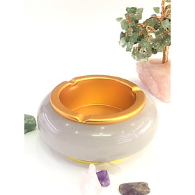 Mua Gạt tàn thuốc đá ngọc - bọc kim loại 12cm