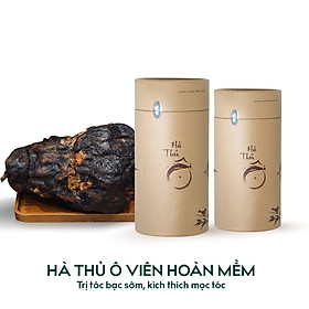 Hà thủ ô đỏ lâu năm, Viên Hoàn mềm hỗ trợ giảm tóc bạc, giảm rụng tóc, kích thích mọc tóc, tăng cường sức khoẻ - Hộp 60 viên