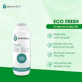 Vi Sinh Xử Lý Mùi Nhà Tắm, WC - EcoFresh - New USA - Hàng Chính Hãng