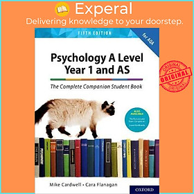 Sách - Psychology A Level Year 1 and AS: The Complete Companion Student Book fo by Mike Cardwell (UK edition, paperback)
