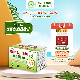 Cốm Lợi Sữa Ích Nhân, Hỗ trợ tăng tiết sữa cho mẹ bầu, giảm triệu chứng căng, tắc sữa (20 gói)