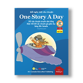 Sách - one story a day - cuốn 5 : 365 câu chuyện phát triển iq, eq cho bé - bản song ngữ tặng kèm file nghe