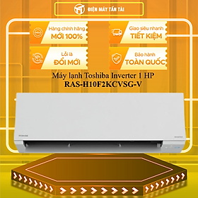 Máy lạnh Toshiba Inverter 1 HP RAS-H10F2KCVSG-V - HÀNG CHÍNH HÃNG - MIỄN PHÍ GIAO HCM