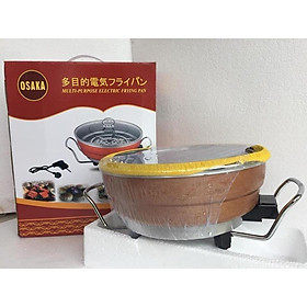 Mua Chảo Lẩu Điện Đa Năng Osaka/Oktashi Nhật Bản Có Xửng Hấp
