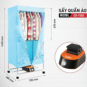 Mua Tủ sấy quần áo SAIKO CD-1502 Hàng chính hãng