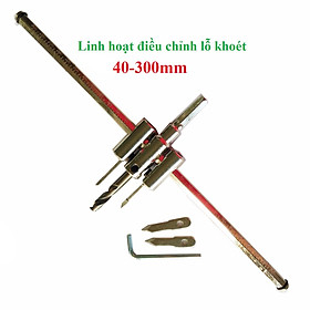Khoét lỗ đường kính lưỡi khoét vonfram cacbua sắc bén và bền bỉ