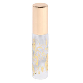 10ml Travel / Home Refillable Perfume Spray Bottles Empty Reusable Organisers Flower Printing Container