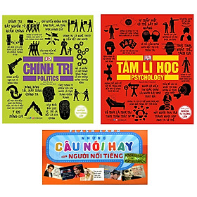 [Download Sách] Combo 2 Cuốn Khái Lược Những Tư Tưởng Lớn - Tâm Lí Học Và Chính Trị Tặng Kèm Những Câu Nói Hay của Người Nổi Tiếng