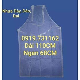 Mua ( Sét 10 Cái ) Tạp Dề Nhựa Trong. Yếm Nhựa Chống Thấm Nước