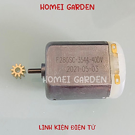 Mua Motor máy tăm nước 280 3.7V  động cơ chuyên dùng cho máy tăm nước có kèm bánh răng đồng - HM0193