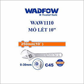 Mua  CHÍNH HÃNG  Mỏ lết 10  WADFOW WAW1110