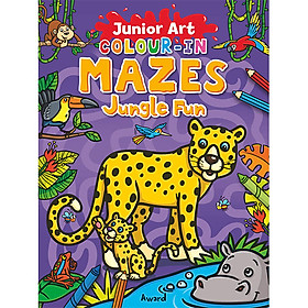 Hình ảnh sách Junior Art Colour-in Mazes: Jungle Fun