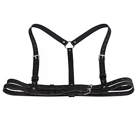 Fashion Leather Waist Belt Underbust Corset Body Harness Strap Adjustable