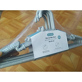 Mắc treo móc treo quần áo bằng nhựa cao cấp hara inochi nhật bản - móc áo đầm hara 182