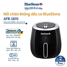 Mua Nồi chiên không dầu cơ 5L BlueStone AFB-5870 - Hàng chính hãng