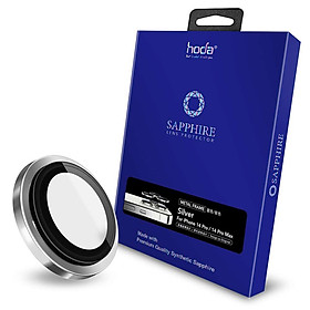 Dán cường lực bảo vệ camera HODA Sapphire dành cho iPhone 14 Pro/14 Pro Max - Hàng Nhập Khẩu