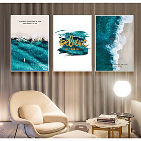 Bộ tranh Canvas DECOR trang trí phòng khách DC0030