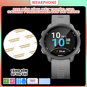 Mua Miếng Dán Màn Hình PPF Mặt Trước Dành Cho Đồng Hồ Thông Minh Garmin Forerunner 245- Hàng Chính Hãng