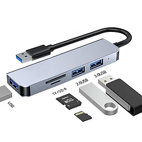 Hình ảnh Bộ Chia USB - Hub USB to USB/ SD/ 3.0 - 5 in 1