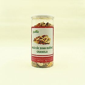 Granola mix 6 loại hạt + trái cây sấy - 500g