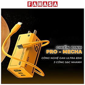 Sạc Nhanh Pisen Pro - Mecha GaNUltra 65W - Pisen CC1200