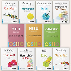 Sách - Combo OSHO Trọn Bộ 11 Cuốn - First News