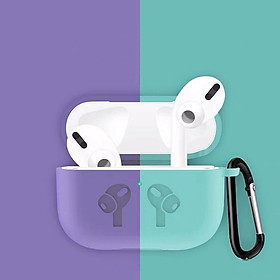 Mua Hộp Bảo Vệ Silicone Cho Airpods Pro Kèm Móc Chống Rớt