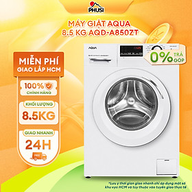 Mua Máy Giặt Cửa Ngang Inverter Aqua AQD-A850ZT (8.5 Kg) - Hàng Chính Hãng