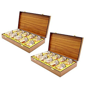 Yến sào Song Việt - Combo 2 hộp gỗ thời thượng ( loại 10 phần/ hộp)