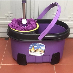 Mua Chổi Lau Nhà - Cây lau nhà 360 Độ kèm thùng