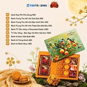 [HSD: 29.09.2026] - [Hộp 11 Bánh] Bánh Trung Thu Đại Phát - Lễ Hộp Cao Cấp - 602