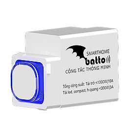 Mua Bộ KIT DIY công tắc thông minh điều khiển từ xa BATTO SMARTX D01C - nút bấm tròn