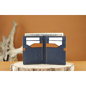 Ví Da Epsom Dáng Đứng Handmade Lealux Epsom Wallet 3
