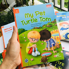 My Pet Turtle Tom - Leveled Reader with Downloadable Audio Free - Sách chuẩn nhập khẩu từ NXB Compass