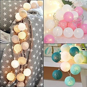 Mua Bộ 20 Bóng Đèn Led Cầu Mây Nhiều Màu Dài 2M2 Trang Trí Nhà Cửa  Quán Cafe  Sinh Nhật JL-03