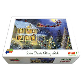 Bộ tranh xếp hình jigsaw puzzle cao cấp 330 mảnh – Đêm Trước Giáng Sinh