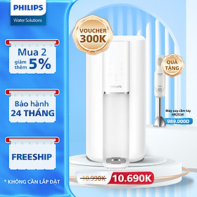 [Hàng Chính Hãng] Máy lọc nước để bàn RO PHILIPS ADD6901HWH01/74 - Công Nghệ  Aquaporin Inside