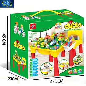 Bộ Bàn Ghế Lắp Ráp Cao Cấp Ghép Hình Cỡ Lớn 48*48*87 Với Các Loại Xe  DUBLO LX. A864