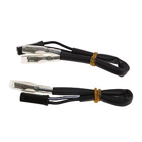 Pair Turn Signal Wire Adapter Plug For Suzuki GSX 6GSXR 600 750 1300R