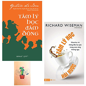 Hình ảnh Combo Tâm Lý Học Đám Đông và Tâm Lý Học Hài Hước ( Tặng Kèm Sổ Tay )