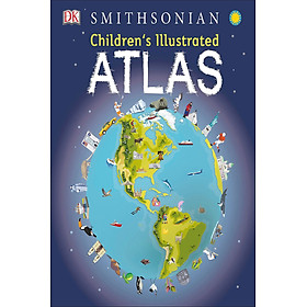 Hình ảnh sách Sách Khám Phá - Children's Illustrated Atlas - Một Cuốn Bản Đồ Dạng Atlas Thế Giới Có 1 Không 2, Cuốn Sách Sẽ Đưa Các Con Vào Chuyến Đi Vòng Quanh Thế Giới Kỳ Thú - Á Châu books, Bìa Cứng, In Màu