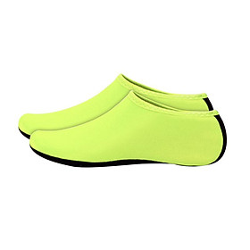 Giày nước thân thiện với môi trường giày cao su không trượt giày cao su giày Summer Summer Snow Dry Sneakers Bãi biển Bãi biển Slippers 2021 Color: Fluorescent Green Shoe Size: 38