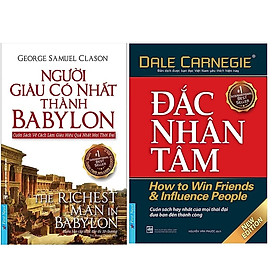 Combo 2 cuốn: Đắc Nhân Tâm, Người Giàu Có Nhất Thành Babylon