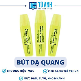 Hình ảnh Review Bút Dạ Quang M&G Mã Số 21572 Dùng Để Đánh Dấu, Nhớ Dòng