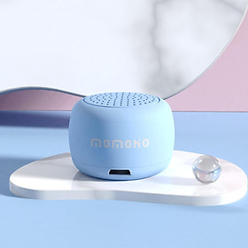 Loa Bluetooth mini Hộp âm thanh không dây di động Âm thanh dễ thương Máy nghe nhạc MP3 Rảnh tay thực sự Loa xe đạp cho điện thoại di động PC Màu sắc: xanh dương
