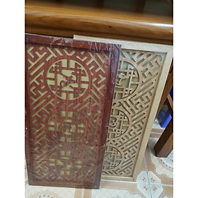 Mua chắn khói gỗ sồi màu vàng nhạt 41x81cm