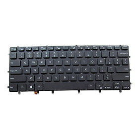 Laptop Keyboard US Backlit without Frame For Dell XPS 15 9550 Series Black