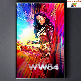 Tranh Canvas Tranh treo tường trang trí SIÊU ANH HÙNG - WONDER WOMEN 17