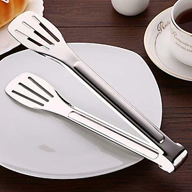 Mua Kẹp gắp đồ ăn bằng inox cao cấp - Kẹp gắp đá inox